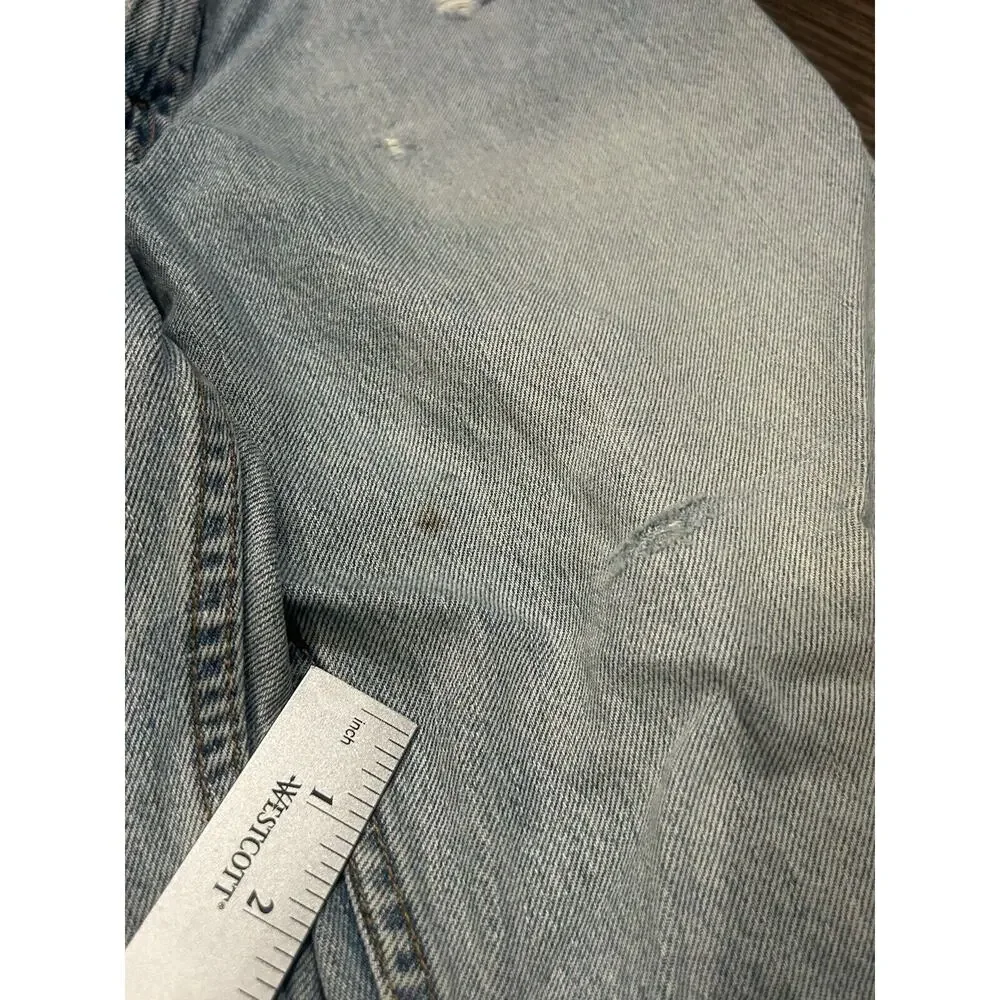 Vintage Levis Jeans Mens 38x30 Blue 505 Light Wash 90s 1999 Regular Straight Leg